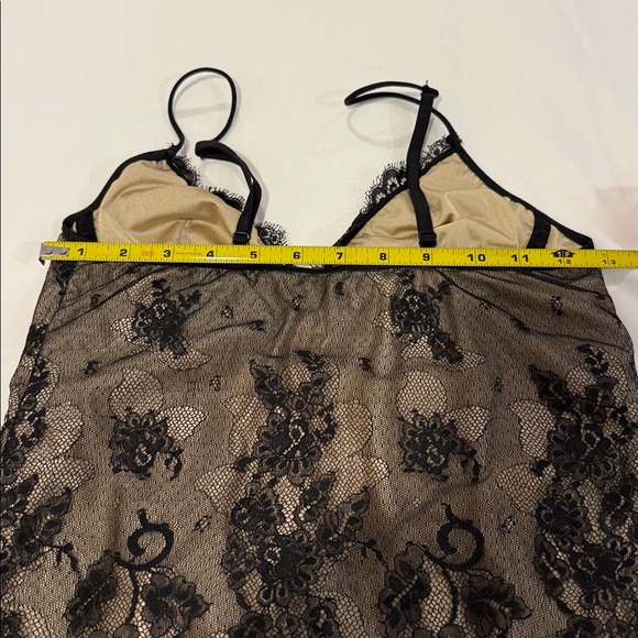 Next Beige and black lace Camisole Top. - Picture 4 of 5